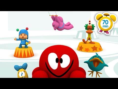 POCOYO MAGYARUL – 🎪KÉSZ CIRKUSZ!🎪 | [70 perc] Teljes Epizódok | Rajzfilm gyerekeknek