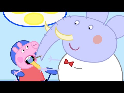 Peppa Malac | A fogorvos | Rajzfilmek gyerekeknek