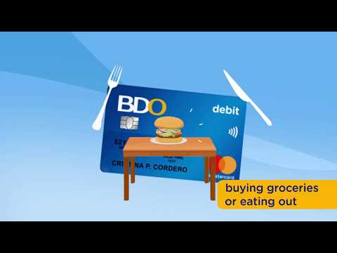 BDO Debit Card Info