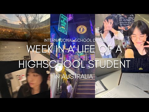 week in a life as an international high school student in australia (prelims)