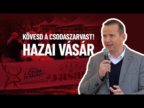 Elindult a Hazai Vásár-sorozat! Kövesd a csodaszarvast! 🇭🇺