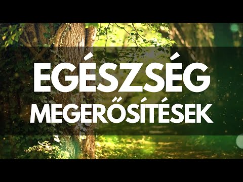 Egészség megerősítések | ismétlés nélkül