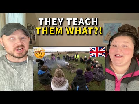 Americans React: WILDEST Primary School in Britain? | This is amazing!