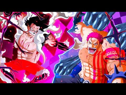 Luffy beats Katakuri in the mirror world. Luffy's peak! Snake man