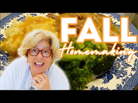 FALL HOMEMAKING:COOK & CLEAN WITH ME