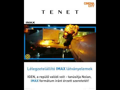 TENET - Repülős jelenet (IMAX)