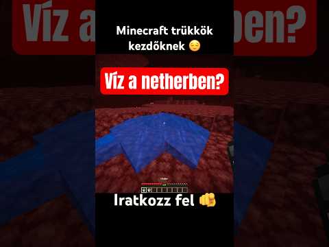 Minecraft Trükkök Kezdőknek 🏆 #kattos #minecraft #vicces #minecraftshorts #minecraftmoments