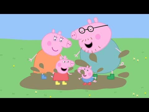 Peppa Malac | Sáros pocsolyák | Rajzfilmek gyerekeknek