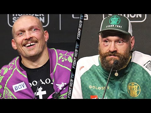 Oleksandr Usyk vs Tyson Fury 2 • Full Post Fight Press Conference Video