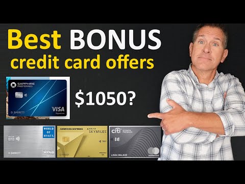 BEST Credit Card Bonus Offers - October 2024 💳 Earn $1000 or more in 1st Year Bonus!