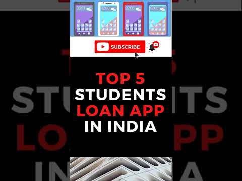 Top 5 students loan app in India #shorts